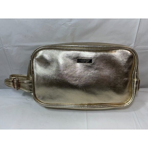 Versace Cosmetic Gold Zippered Bag - Picture 1 of 10